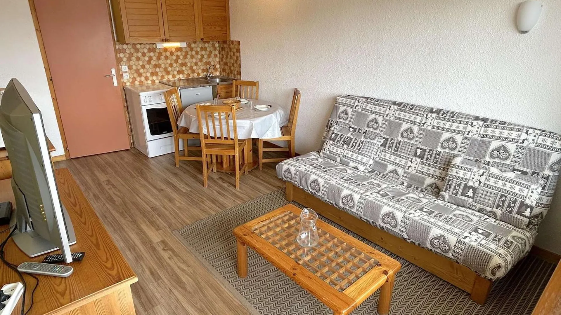 公寓 Charmant Studio Alcove Les Saisies - 4 Pers, Proche Centre, Balcon - Fr-1-594-144 欧特吕斯